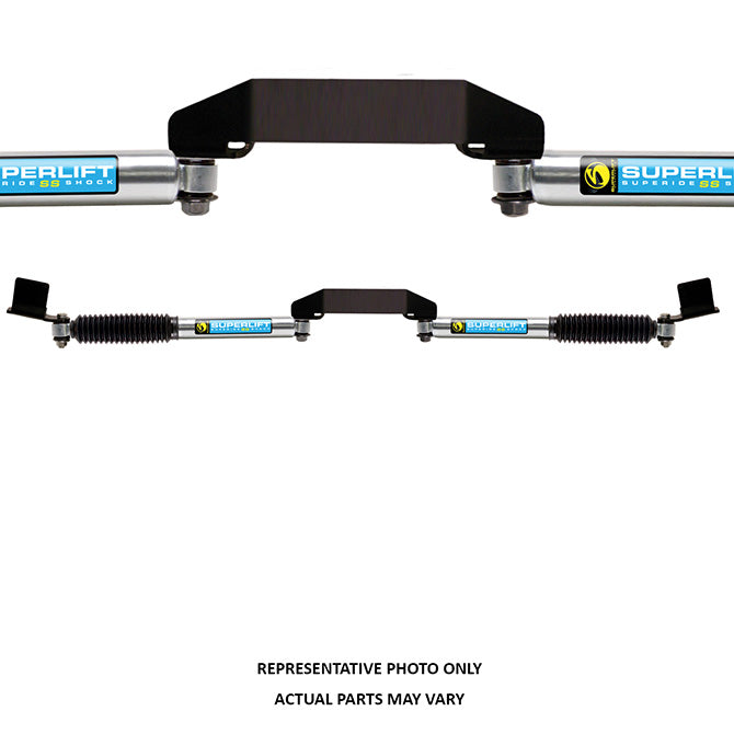 Dual Steering Stabilizer Kit - SL SS Bilstein (Gas) - 09-13 Ram 2500/3500 4WD 92709