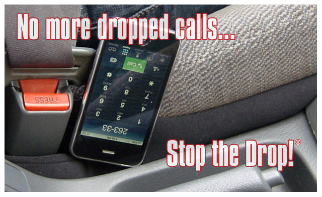 Drop Stop - The Original Patented Car Seat Gap Filler - Slide Free