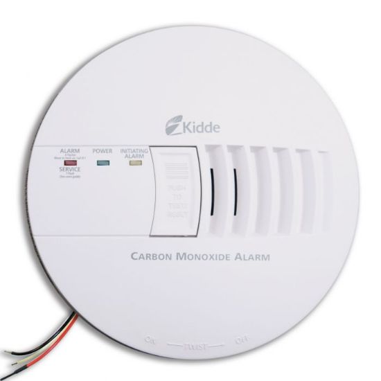 KIDDLE AC HARDWIRED OPERATED CARBON MONOXIDE ALARM KN-COB-IC