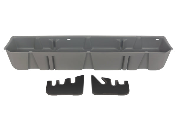 17-22 Ford F-250 thru F-550 Super Duty Crew Cab DU-HA Underseat Storage / Gun Case Lt Gray