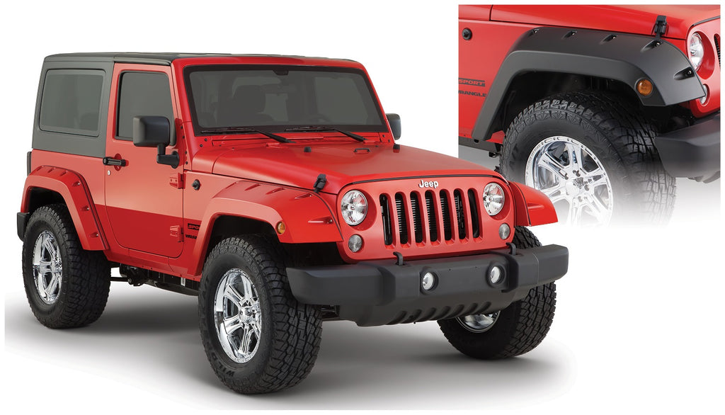 Fender Flares Pocket Style 2Pc Front 10077-02