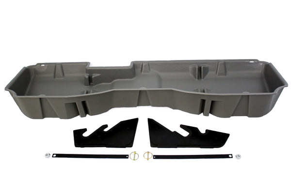 14-18 Chevrolet/GMC Silverado/Sierra Light Duty Crew Cab  DU-HA Underseat Storage / Gun Case Ash/Gray