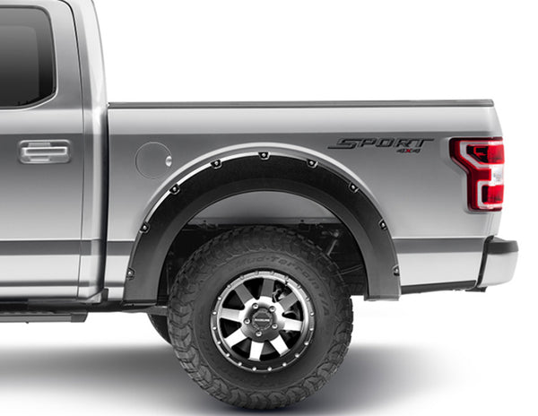 Bushwacker Ford Pocket Style Fender Flare Rear Pair