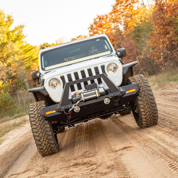 TrailChaser Jeep Wrangler JL, Gladiator Steel Front Bumper Center Section