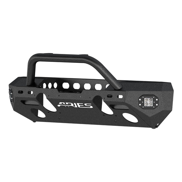 TrailChaser Jeep Wrangler JL, Gladiator Aluminum Front Bumper (Option 3)