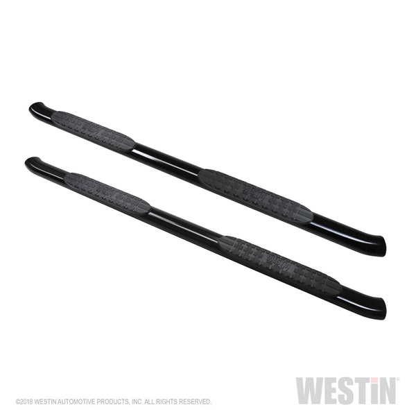 PRO TRAXX 4 Oval Nerf Step Bars-Silverado/Sierra 1500 Crew Cab 2019-2024 (Excl. 2019 Silverado LD/Sierra 1500 Limited); Silverado/Sierra 2500/3500 Crew Cab 2020-2024