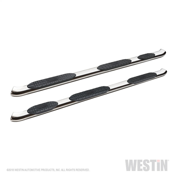 PRO TRAXX 5 Oval W2W Nerf Step Bars-Ram 1500 Crew Cab 2019-2024 (5'7" Bed)(Excl. 2019-2023 1500 Classic)