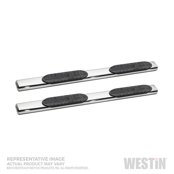 PRO TRAXX 6 Oval Nerf Step Bars-Silverado/Sierra 1500 Crew Cab 2019-2024 (Excl. 2019 Silverado LD/Sierra 1500 Limited); Silverado/Sierra 2500/3500 Crew Cab 2020-2024