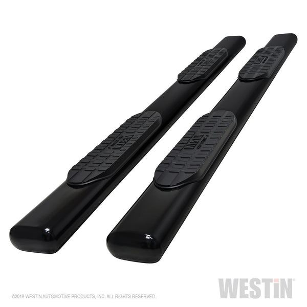 PRO TRAXX 6 Oval Nerf Step Bars-Silverado/Sierra 1500 Crew Cab 2019-2024 (Excl. 2019 Silverado LD/Sierra 1500 Limited); Silverado/Sierra 2500/3500 Crew Cab 2020-2024
