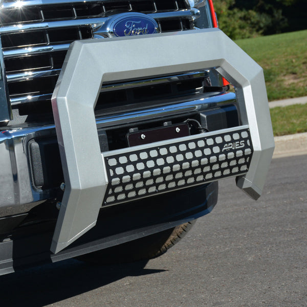 AdvantEDGE 5-1/2" Chrome Aluminum Bull Bar, Select Ford F250, F350, F450, F550