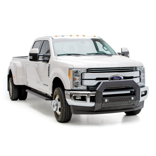 AdvantEDGE 5-1/2" Black Aluminum Bull Bar with Lights, Select Ford Super Duty