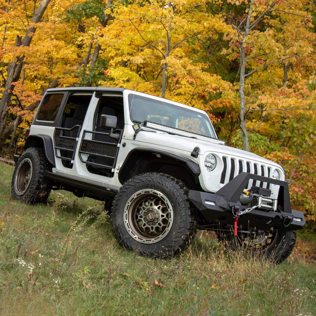 Jeep Wrangler JL Aluminum Front and Rear Inner Fender Liners
