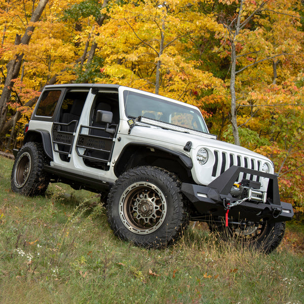 Jeep Wrangler JL Aluminum Front and Rear Inner Fender Liners