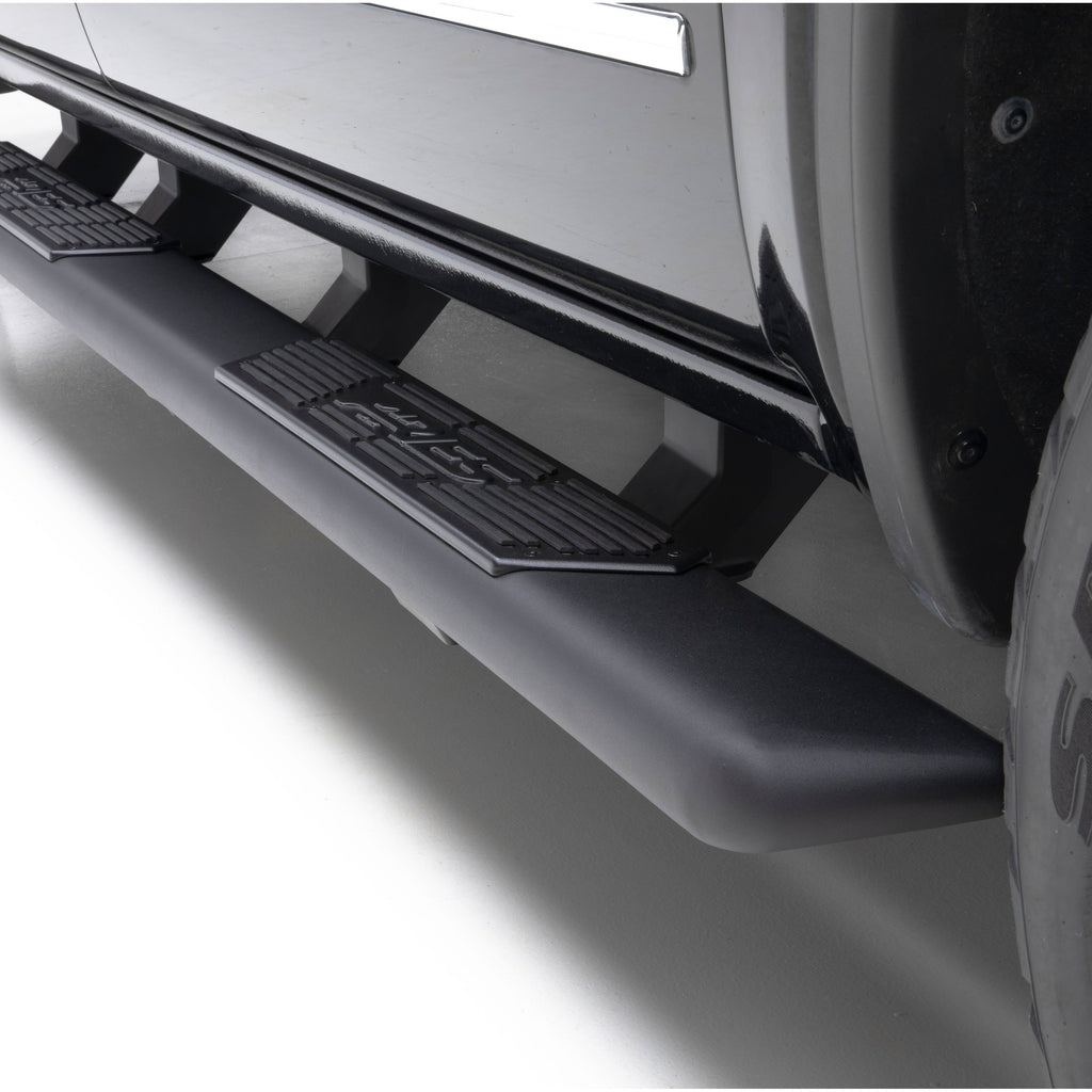 AscentStep 5-1/2" x 75" Black Steel Running Boards, Select Ford F150, F250, F350 2558012