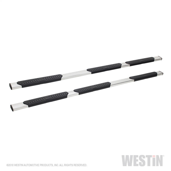 R5 M-Series Wheel-to-Wheel Nerf Step Bars-Silverado/Sierra 2500/3500 Crew Cab 2007-2019 (8' Bed)(Excl. Dually) (Excl. 2007 Classic)