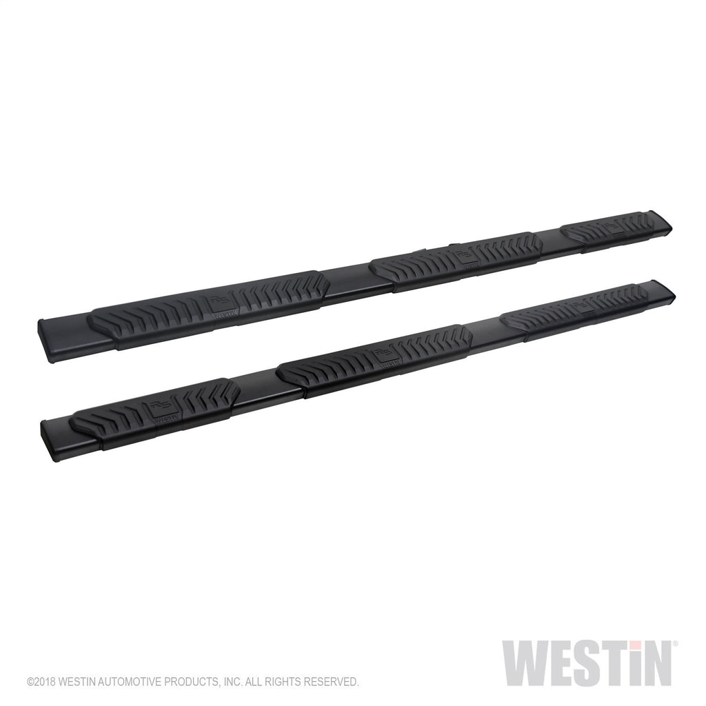 R5 M-Series Wheel-to-Wheel Nerf Step Bars-Silverado/Sierra 1500 Crew Cab 2019-2024 (5.5' Bed); Silverado/Sierra 1500 Double 2019-2024 Cab (6.5' Bed)(Excl. 2019 Silverado LD/Sierra 1500 Limited)