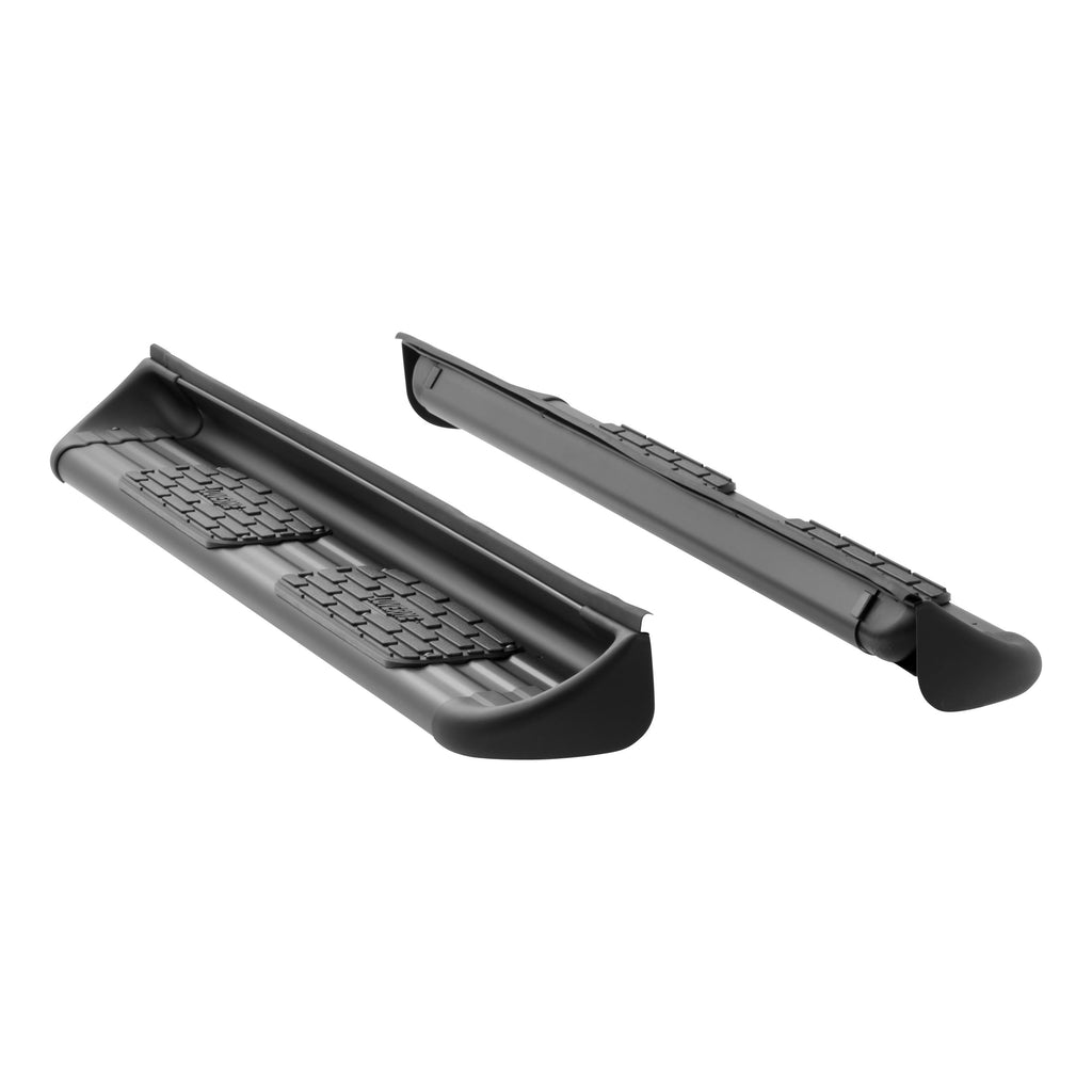 Black Stainless Steel Side Entry Steps, Select Ford F-Series Extended Cab 281522-571521