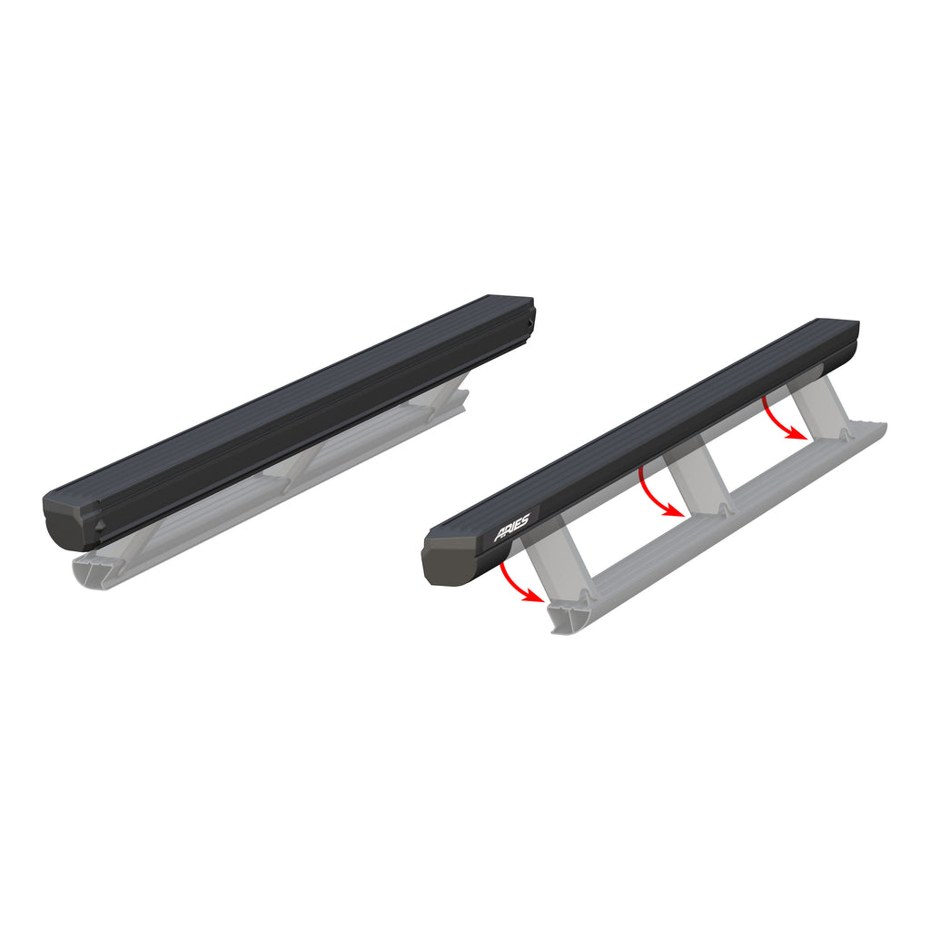 ActionTrac 87.6" Powered Running Boards (No Brackets) 3025183