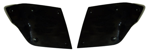Headlight Covers Smoke Black Out 2pc.
