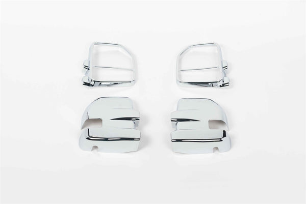 Mirror Covers-Ford F-150 - Fits Towing mirrors with side markers.  Mirror Covers-Ford Super Duty - Fits Towing mirrors with side markers.