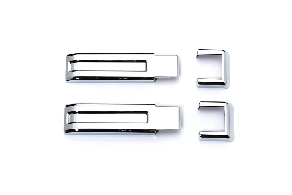 Miscellaneous Chrome Trim Accessories-Jeep Wrangler - Rear Hinge Cover also fits Sahara Edition