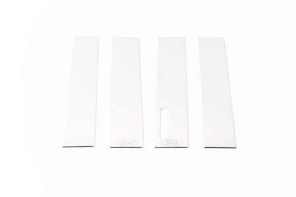 Ford Stainless Steel Pillar Posts Classic-Ford Super Duty - Crew Cab / SuperCab - W/KeyPad