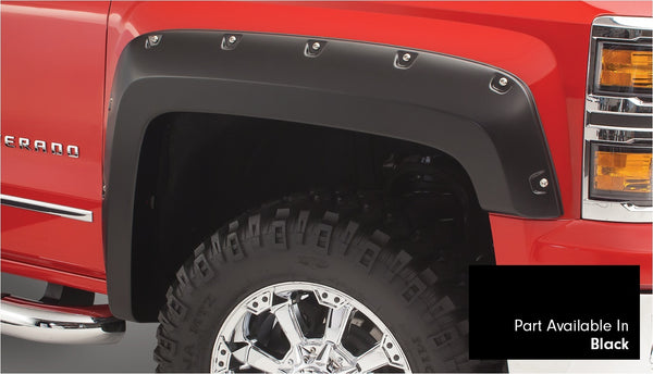 Fender Flares Pocket Style-Color Black Smooth Finish 4 Pc