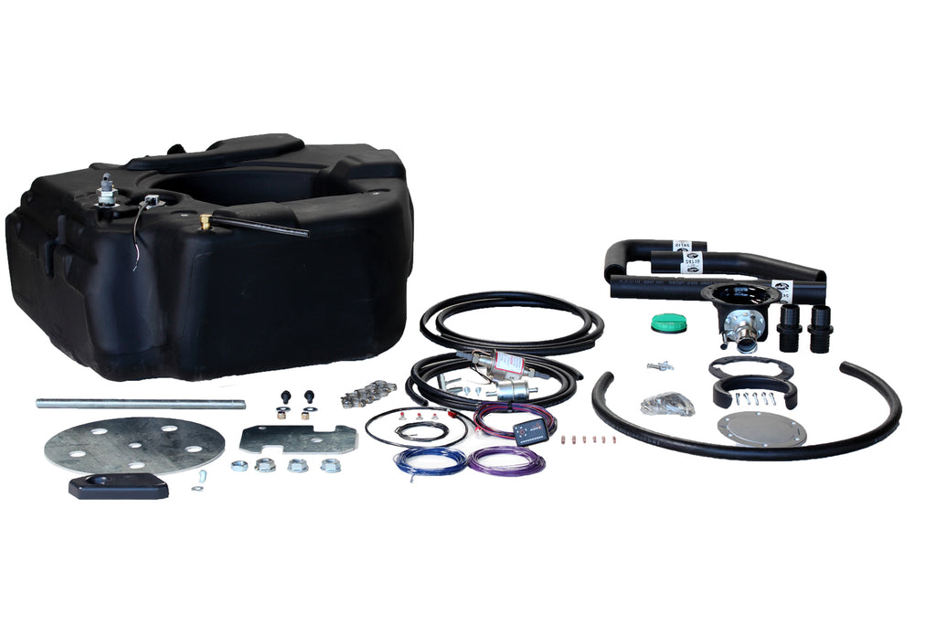 Spare Tire AUX Fuel System-30 Gallon extra heavy duty, cross-linked polyethylene fuel tank