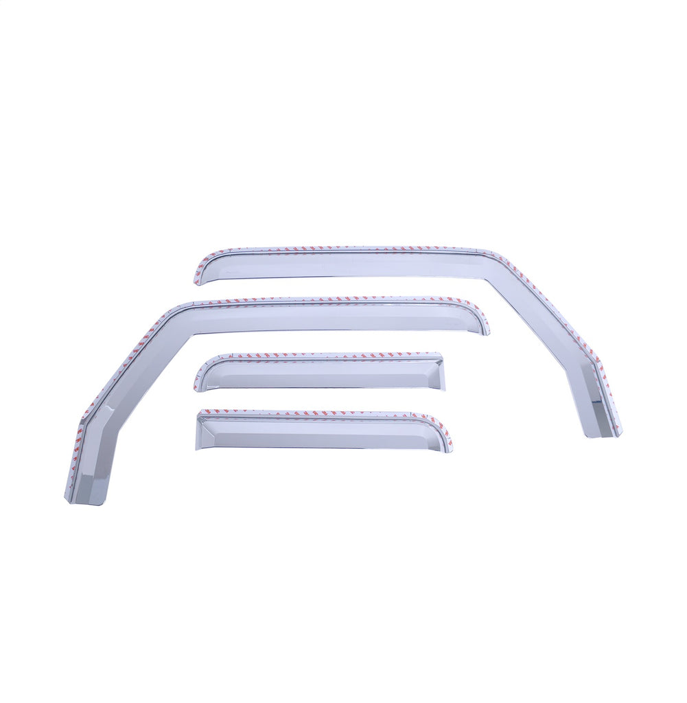 Element Chrome Window Visor Tape On 480221