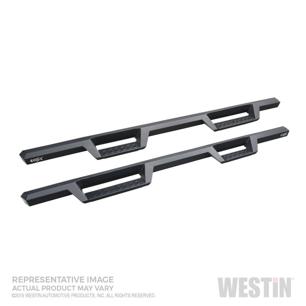 HDX Drop Nerf Step Bars-Silverado/Sierra 1500 Double Cab 2019-2024 (Excl. 2019 Silverado LD/Sierra 1500 Limited); Silverado/Sierra 2500/3500 Double Cab 2020-2024