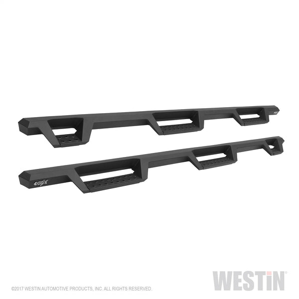 HDX Drop Wheel-to-Wheel Nerf Step Bars-F-250/350 Crew Cab 2017-2022 (6.75' Bed)