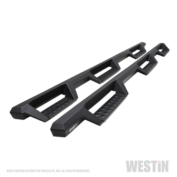 HDX Drop Wheel-to-Wheel Nerf Step Bars-2500/3500 Crew Cab 2019-2024 (6.5 ft Bed)