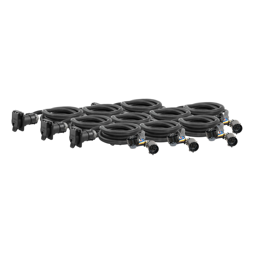 7' Custom Wiring Extension Harnesses (Adds 7-Way RV Blade to Truck Bed, 10-Pack) 56070010