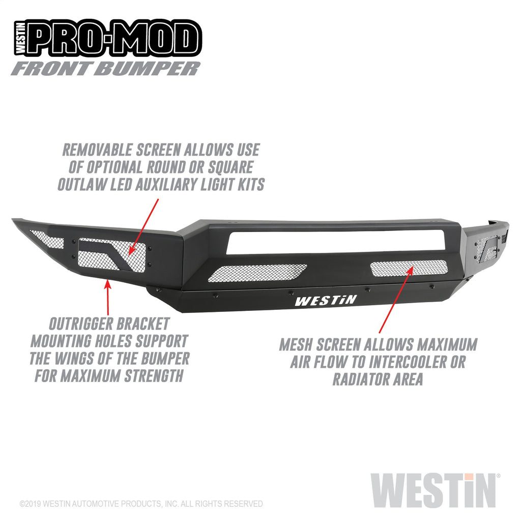 Pro-Mod Front Bumper 58-41015