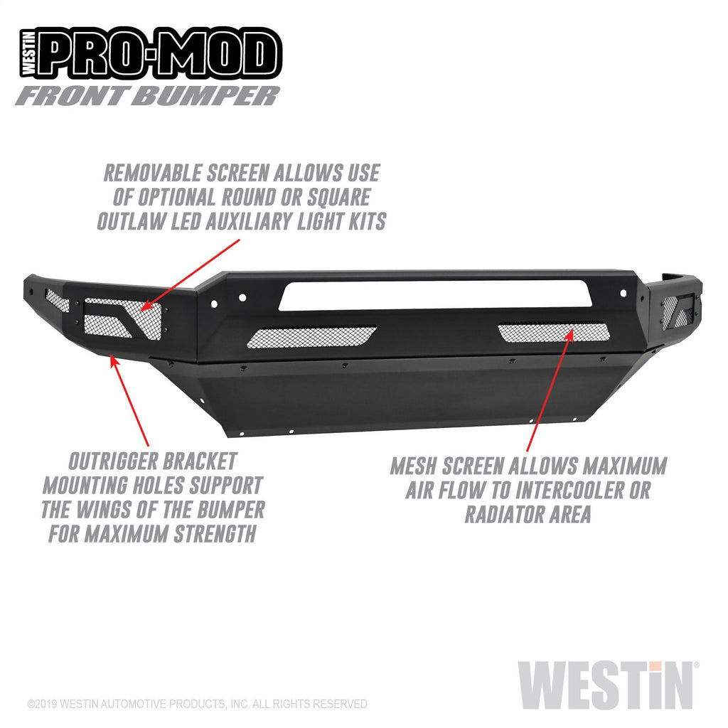 Pro-Mod Front Bumper 58-41025