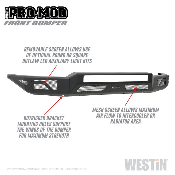 Pro-Mod Front Bumper-Tundra 2014-2021