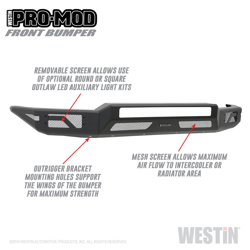 Pro-Mod Front Bumper 58-41035