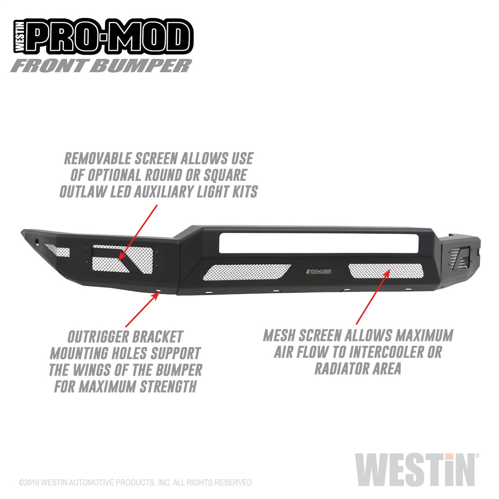 Pro-Mod Front Bumper 58-41045