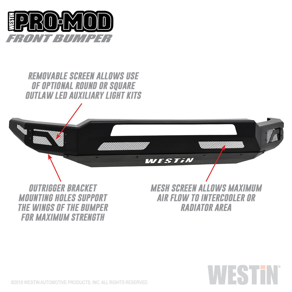 Pro-Mod Front Bumper 58-41065