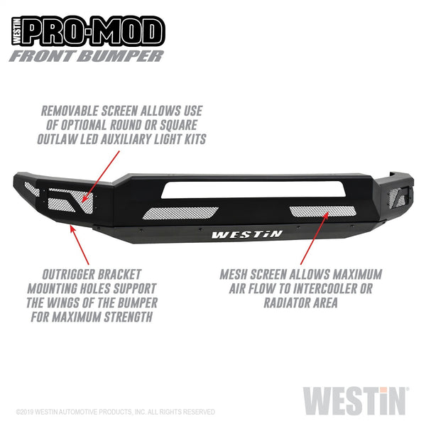 Pro-Mod Front Bumper-F-150 (Excl. Raptor) 2018-2020