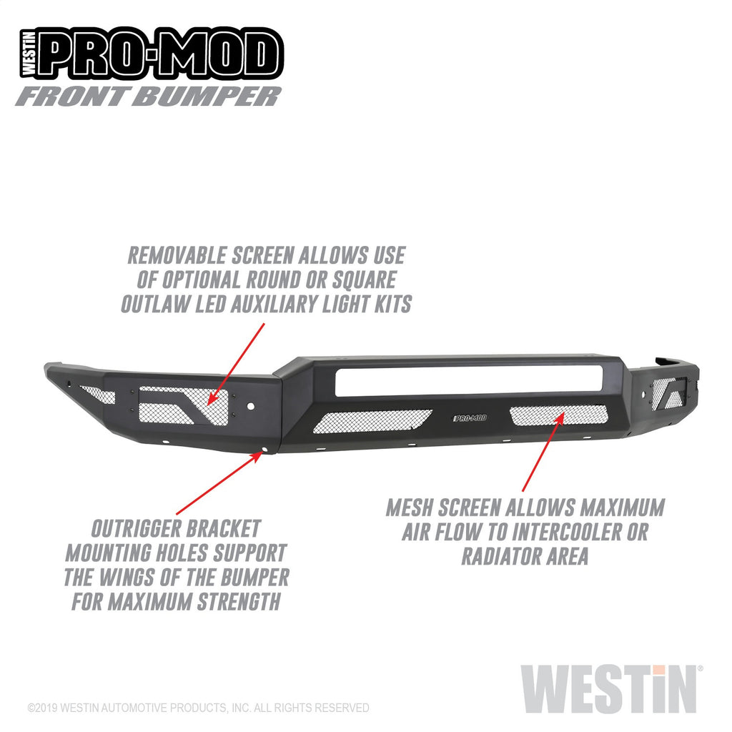 Pro-Mod Front Bumper 58-41165