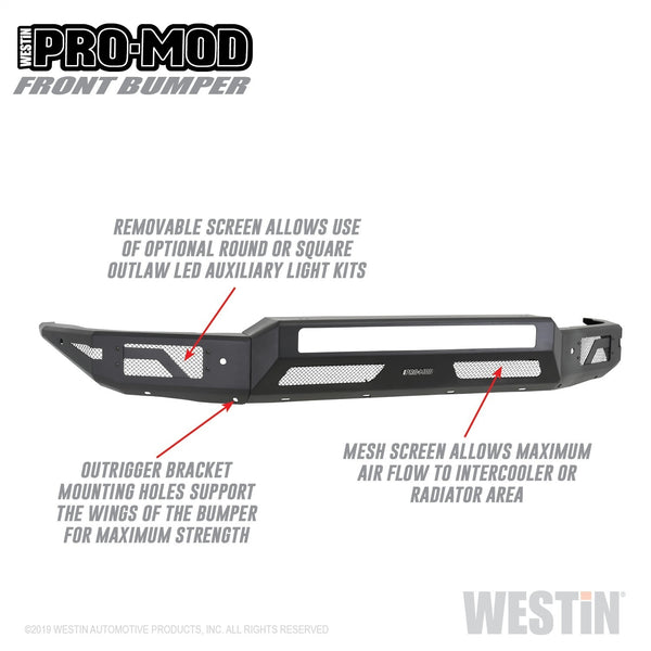 Pro-Mod Front Bumper-Silverado 2500/3500 2015-2019