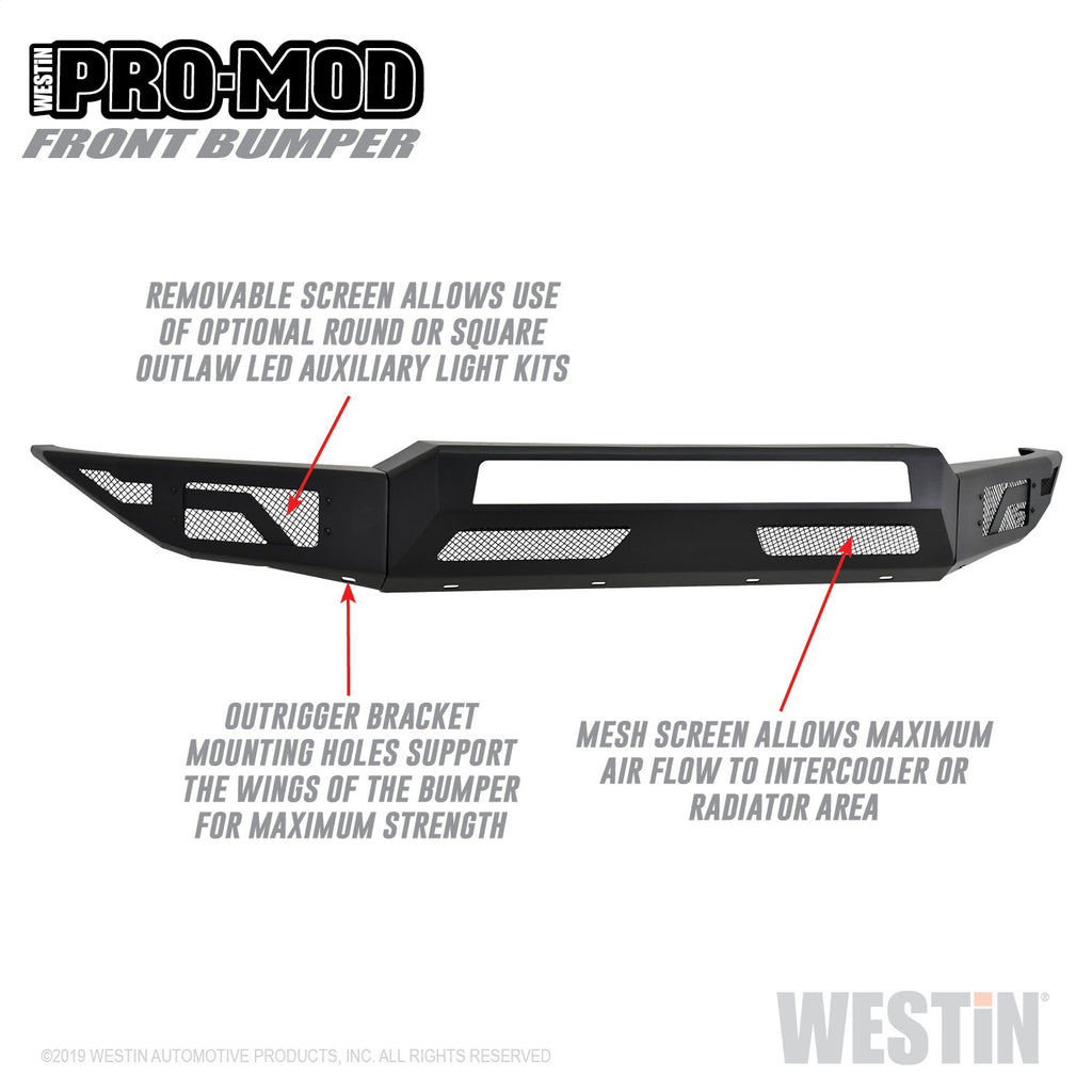 Pro-Mod Front Bumper 58-41175