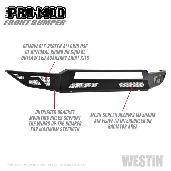 Pro-Mod Front Bumper-F-250/350 2017-2022