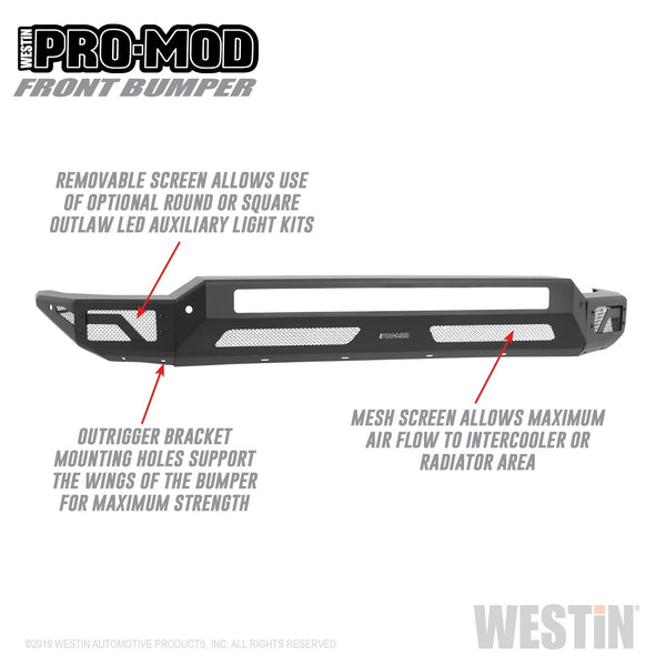 Pro-Mod Front Bumper-Silverado 2500/3500 2020-2023