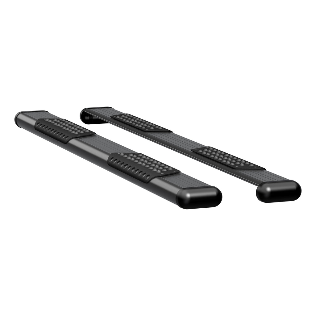 O-Mega II 6" x 78" Black Aluminum Side Steps, Select Ford F-150 584078-570922