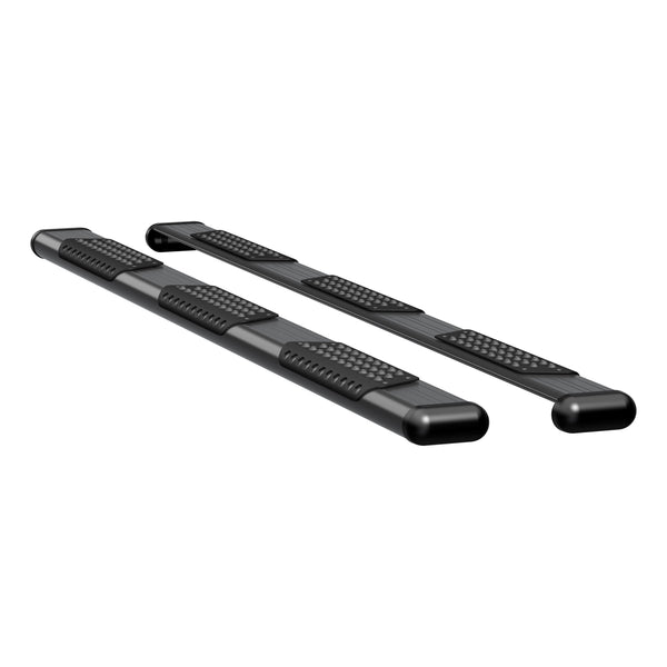 O-Mega II 6" x 98" Black Aluminum Side Steps (No Brackets)
