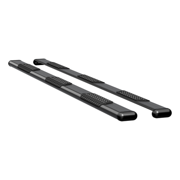 O-Mega II 6" x 125" Black Aluminum Side Steps (No Brackets)
