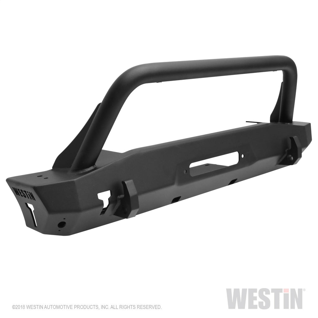 WJ2 Stubby Front Bumper w/Bull Bar 59-80075