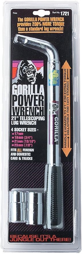 Gorilla Automotive 1721 Telescoping Power Wrench - Standard Socket